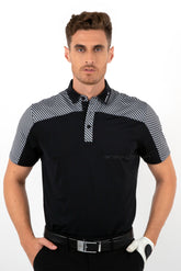 Áo Polo Golf Nam ARISLE Pro-Golfer Series - Black Carbon